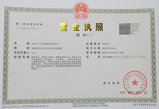 安迅商務為北京某公司提供疑難名稱核準服務